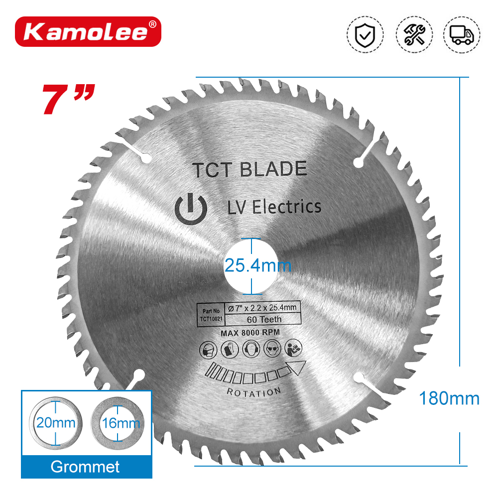 Band Saw Blade - Kamolee 7 inch 180mm electric circular