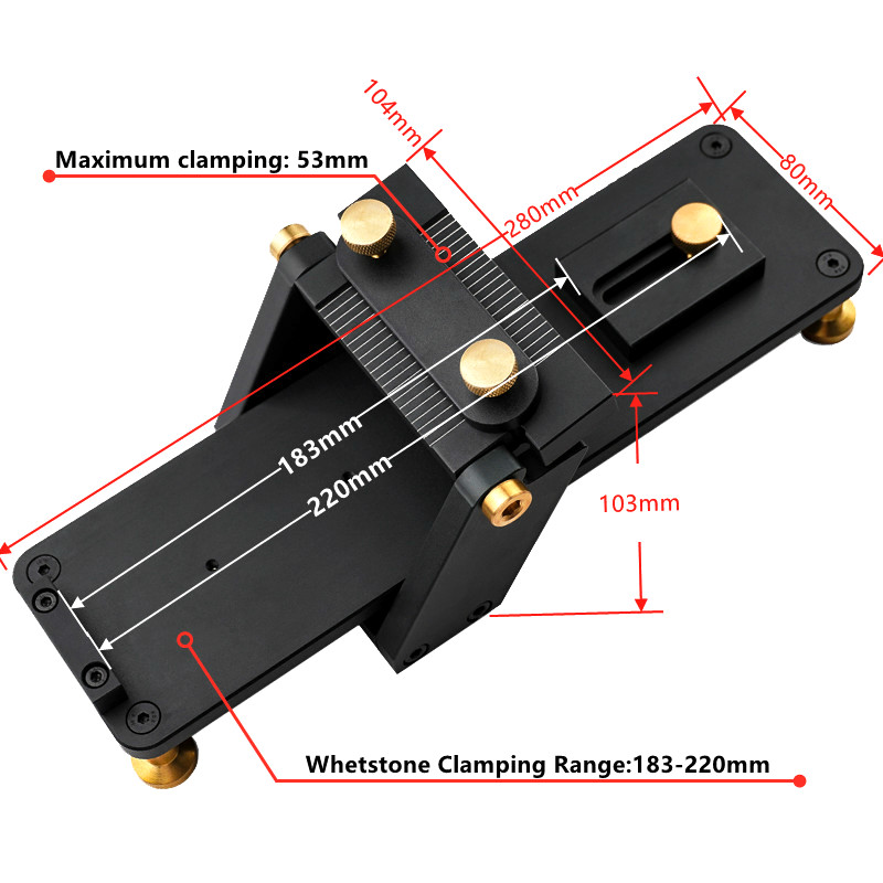 Aluminum Fixed Angle Whetstone - Woodworking Edge Corner Planer review and price