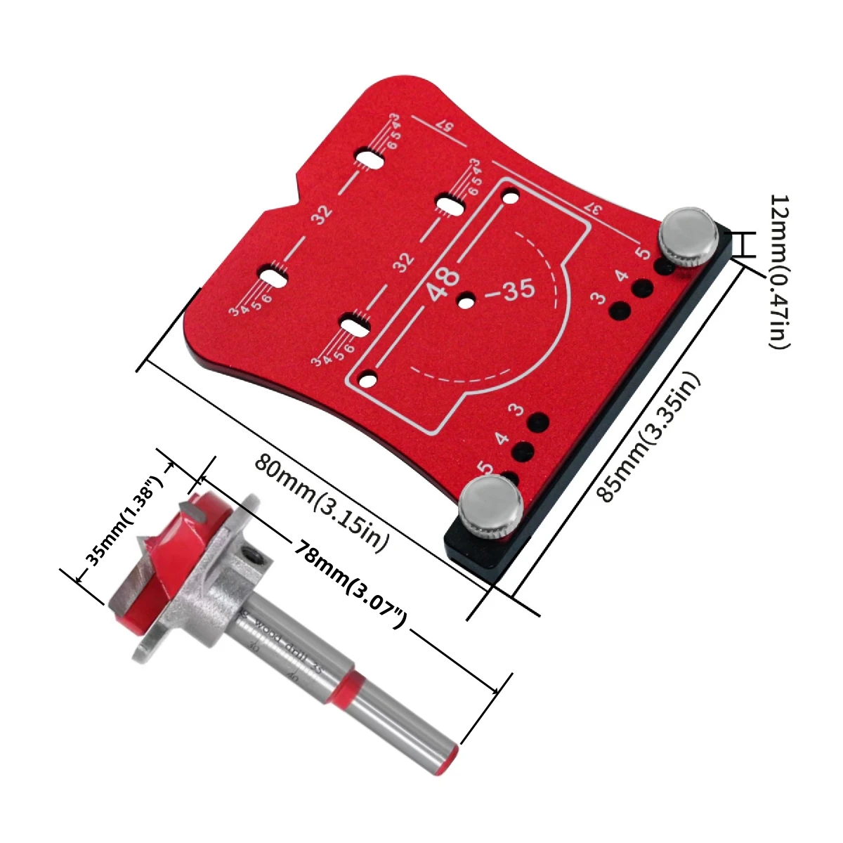 35mm Hinge Hole Positioning Te - Woodworking Design Software review and price