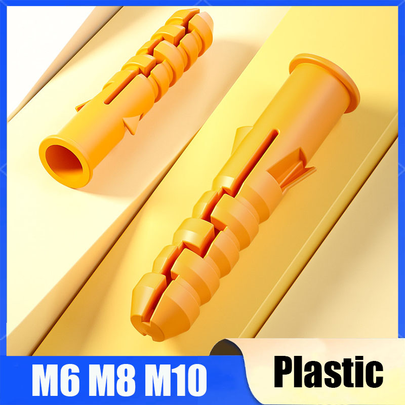M6 M8 M10 Yellow Plastic Expan - Woodworking On Youtube review and price