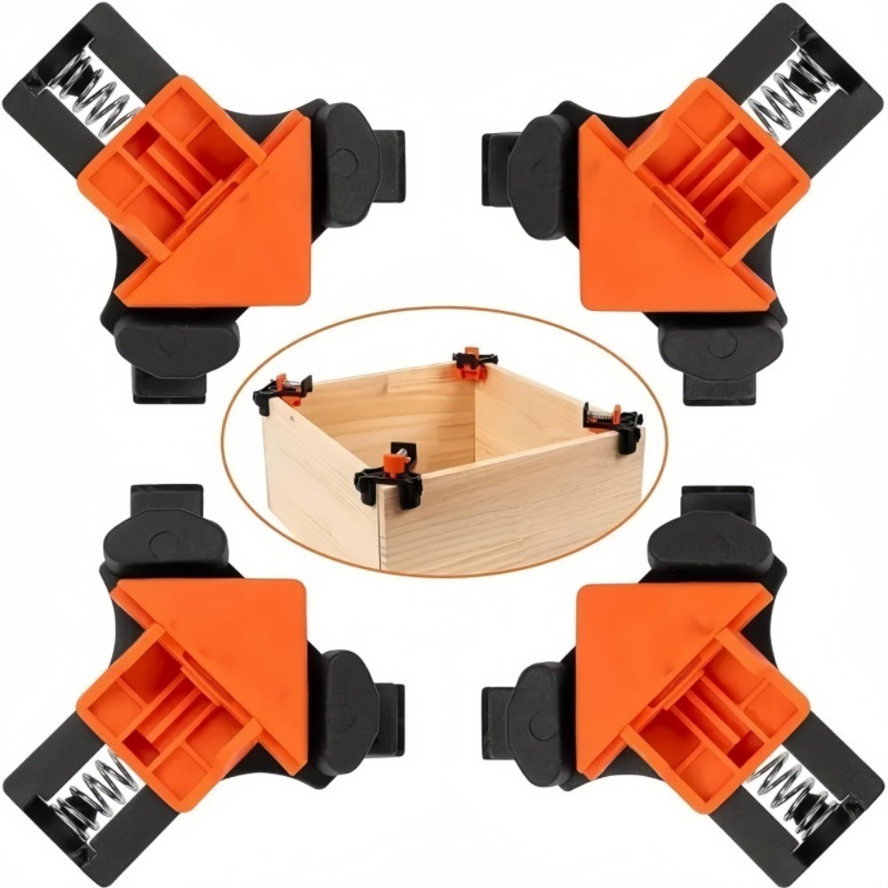 4pcs 90° Right Angle Clamp Fix - Woodworking Man review and price
