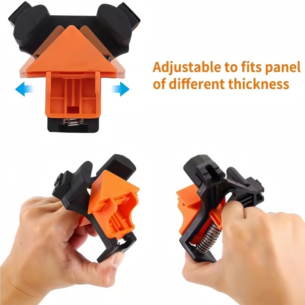 4pcs 90° Right Angle Clamp Fix - Woodworking Man review and price