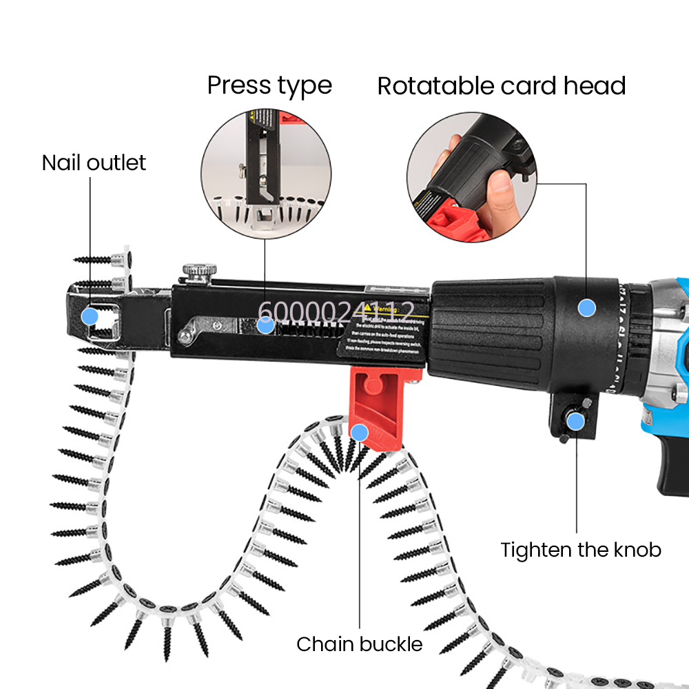 2025 New Cordless Electric Dry - Woodworking Nail Gun review and price