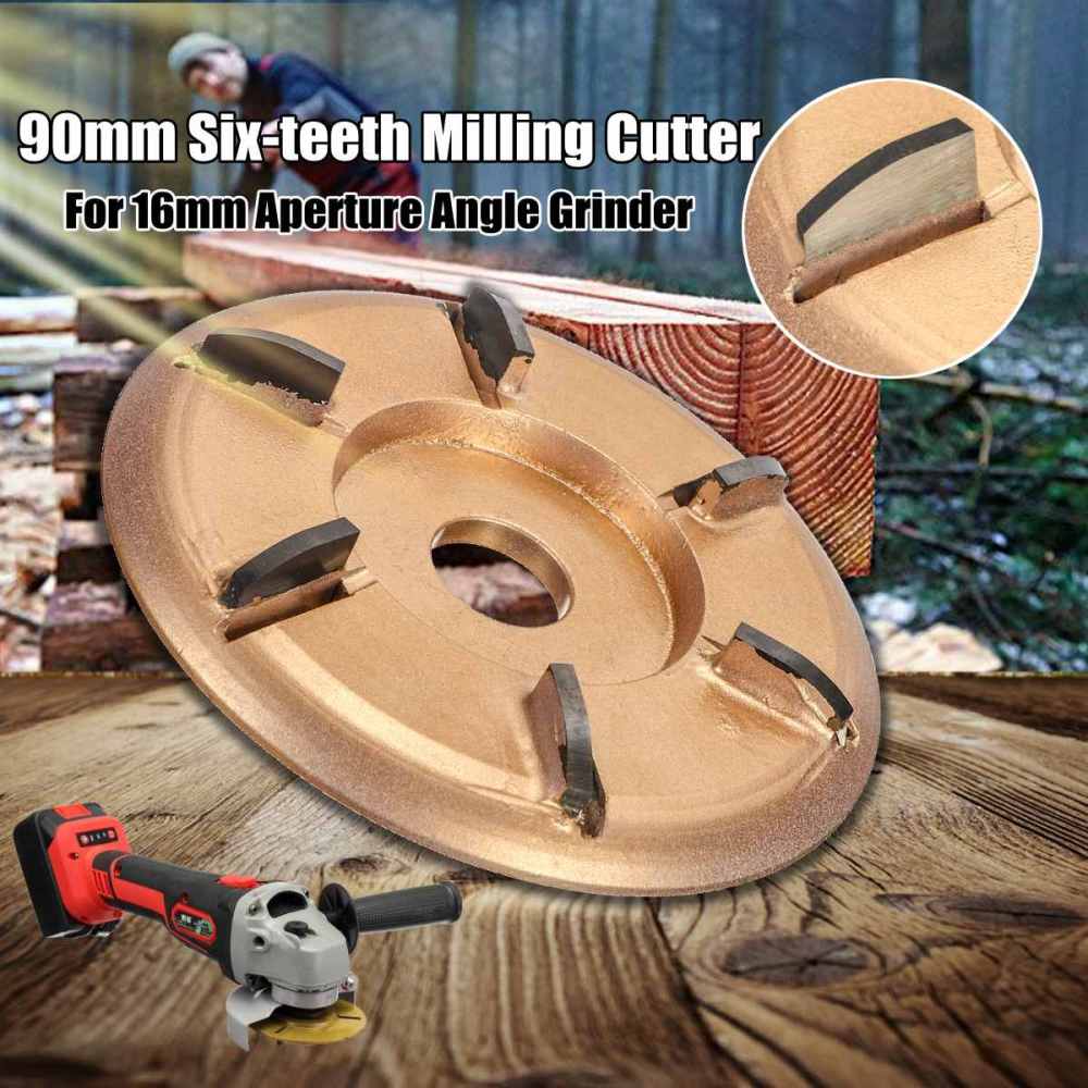 Six- Arc teeth Milling Cutter  - Woodworking Edge Corner Planer review and price