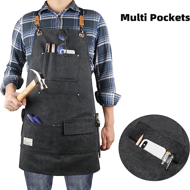 Thick Canvas Waterproof Apron  - Woodworking Artisans review and price