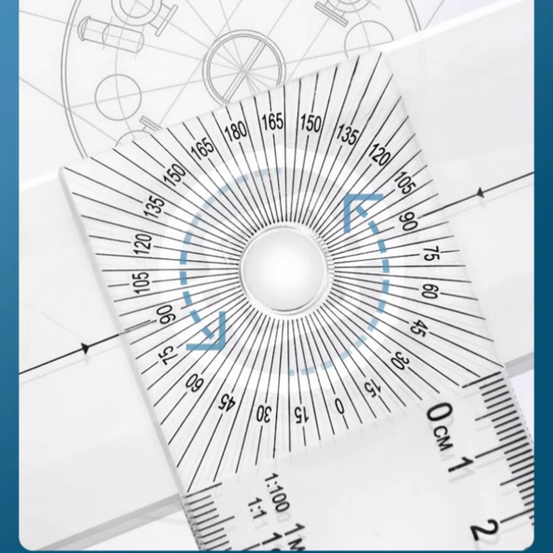 Dual-Sided T Square Ruler Clea - Woodworking Man review and price