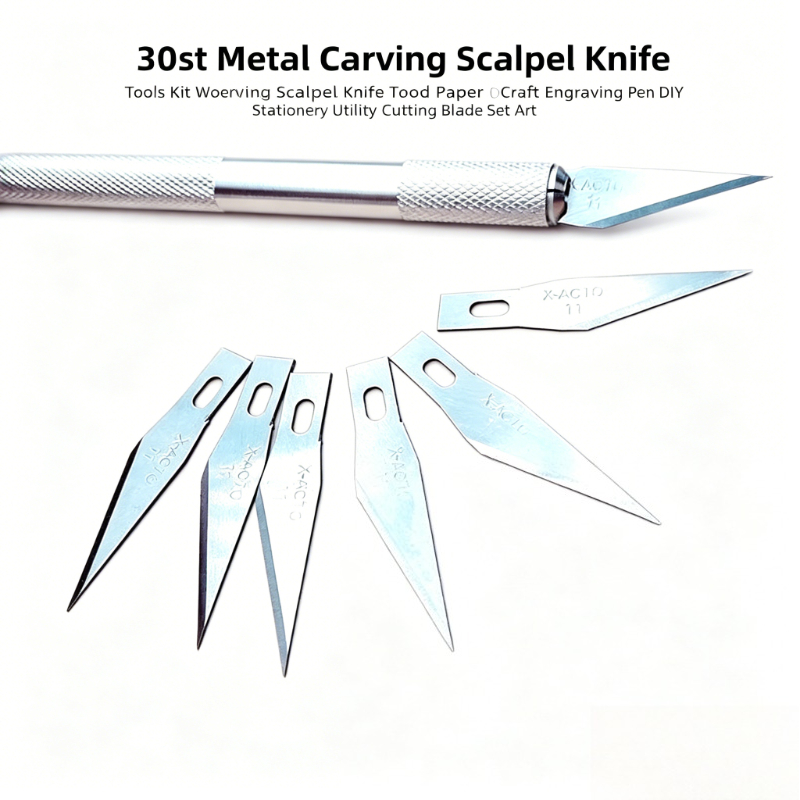 30Set Engraving Scalpel Knife  - Woodworking Veneer Cutter review and price