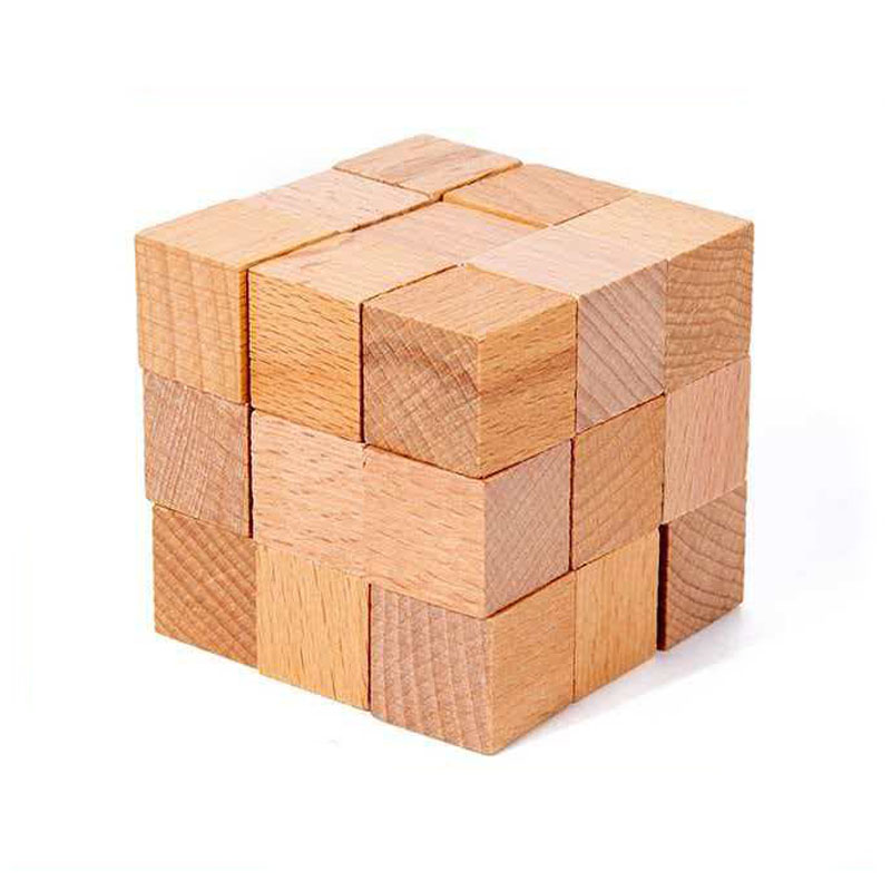 Square Snake Cube Wooden Brain - Woodworking Game review and price