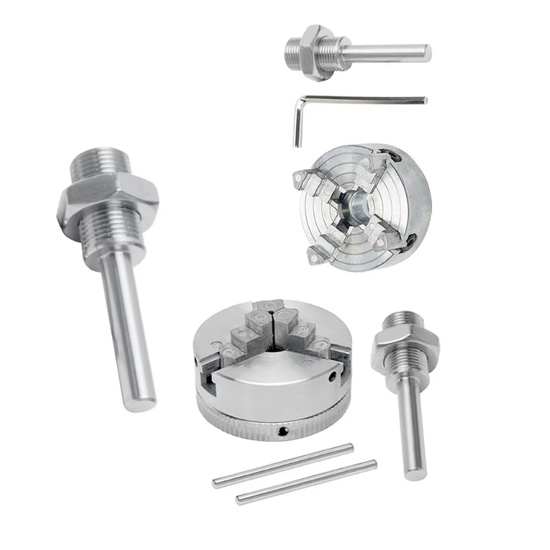 Mini Zinc Alloy 3-Jaw 4-Jaw Ch - Woodworking Lathe Chuck review and price