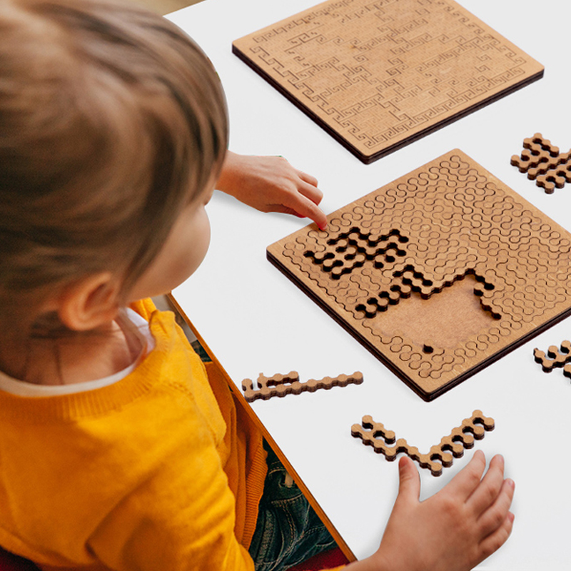 Impossible Wooden Puzzle IQ Pu - Woodworking Game review and price