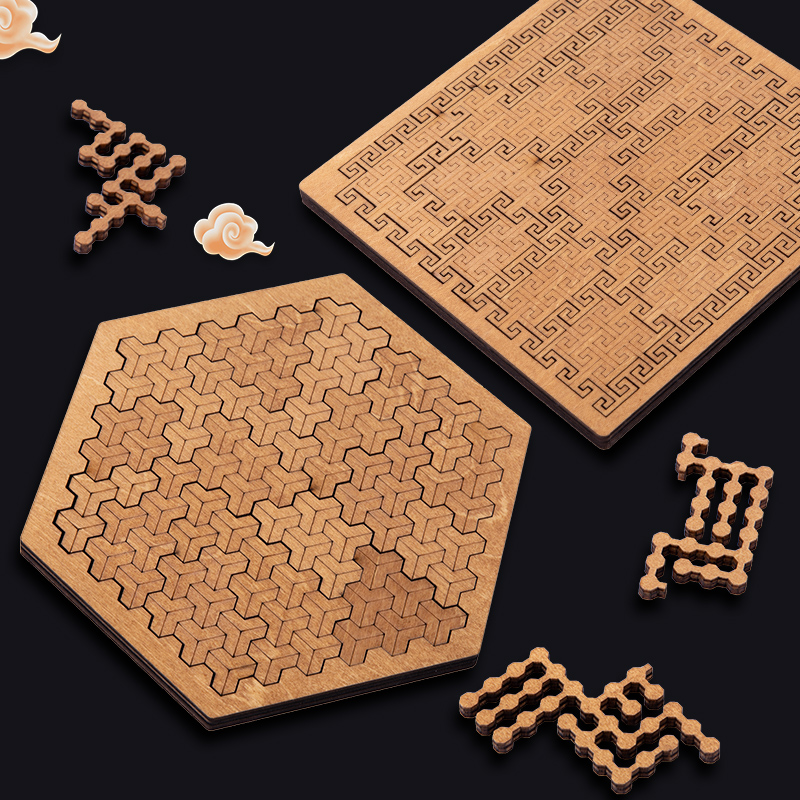 Impossible Wooden Puzzle IQ Pu - Woodworking Game review and price