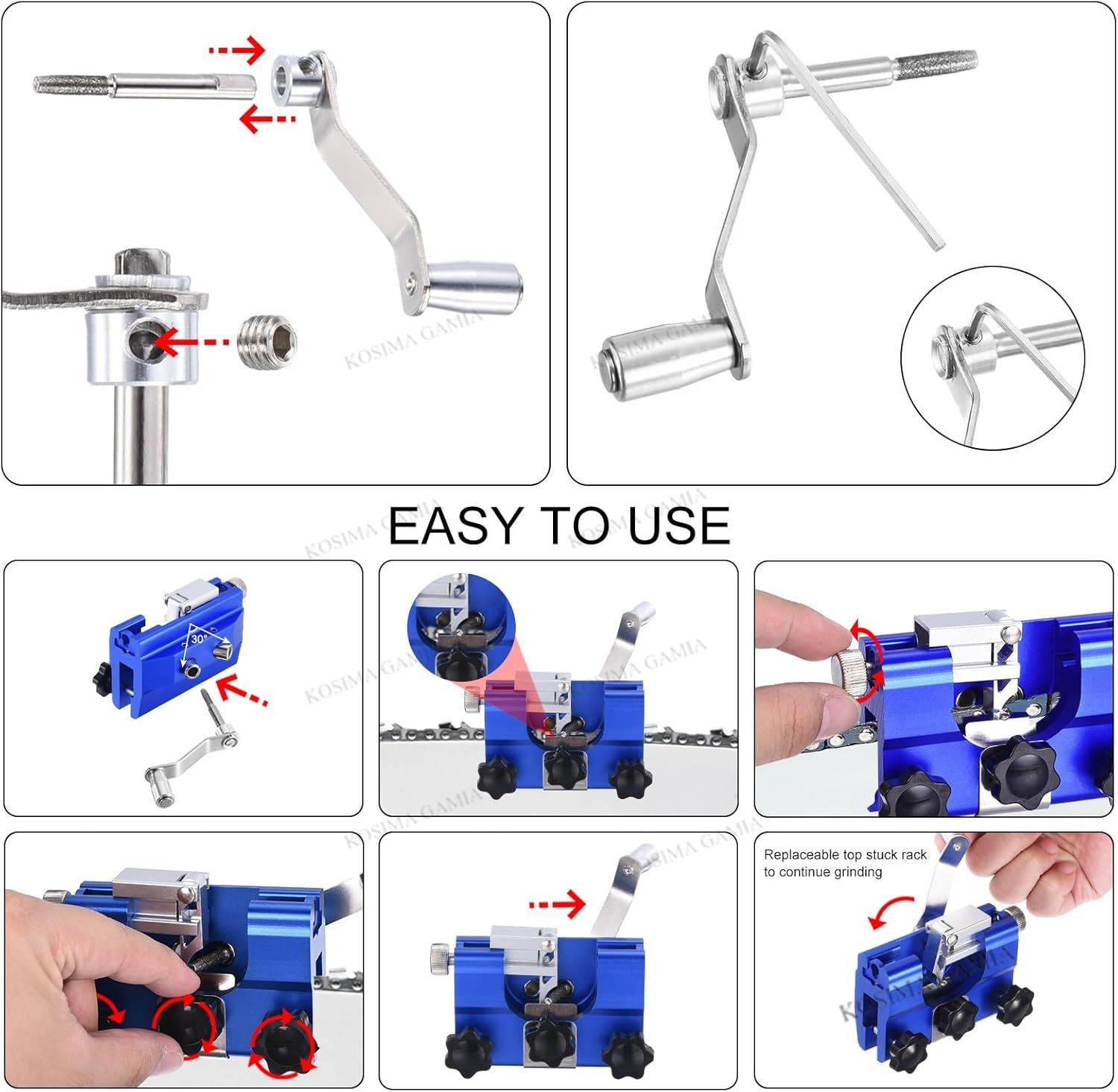 Portable Manual Chain Saw Blad - Woodworking Industry review and price