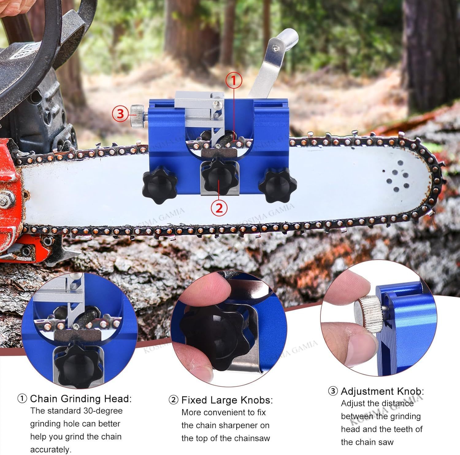 Portable Manual Chain Saw Blad - Woodworking Industry review and price