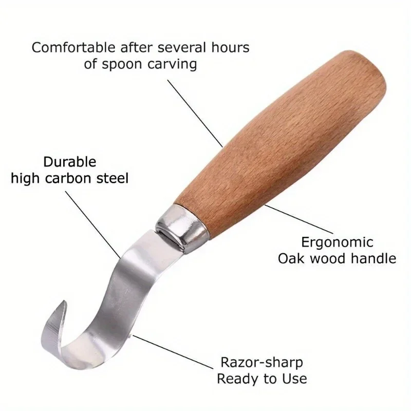 Wood Carving Knife Chisel Hook - Woodworking Man review and price