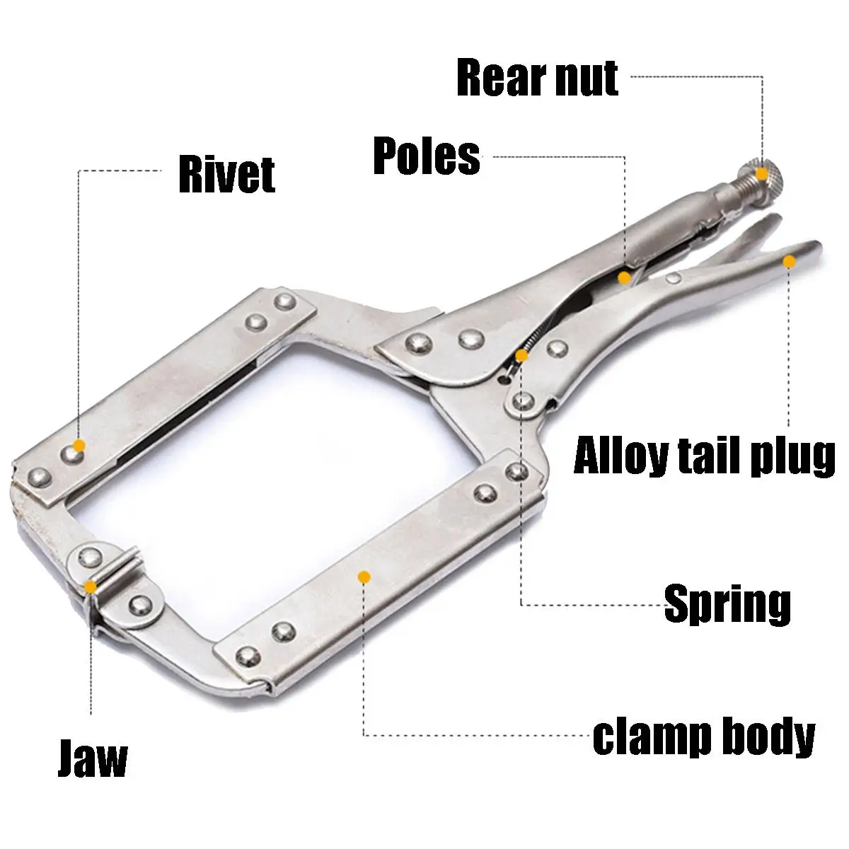 6/9/11/14/18 Inch C Type Multi - Woodworking Vise Types review and price