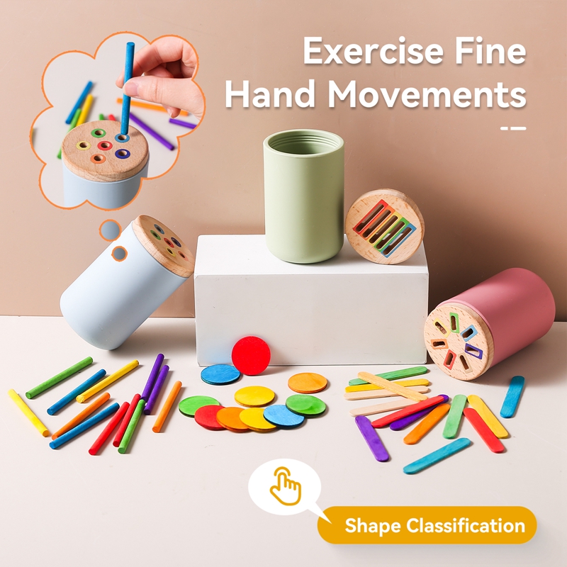 Montessori Wooden Toys Color S - Woodworking Game review and price