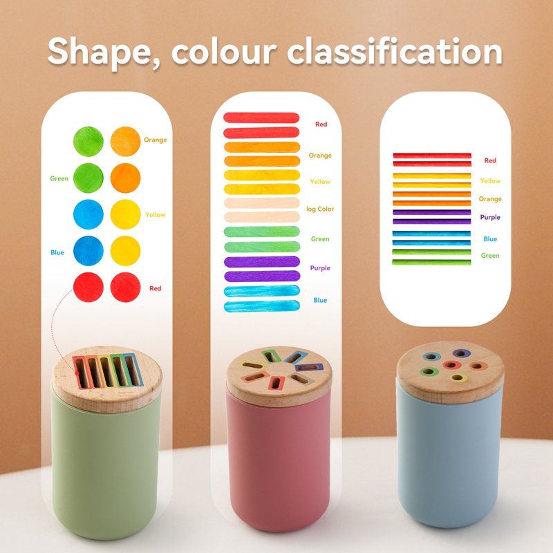 Montessori Wooden Toys Color S - Woodworking Game review and price