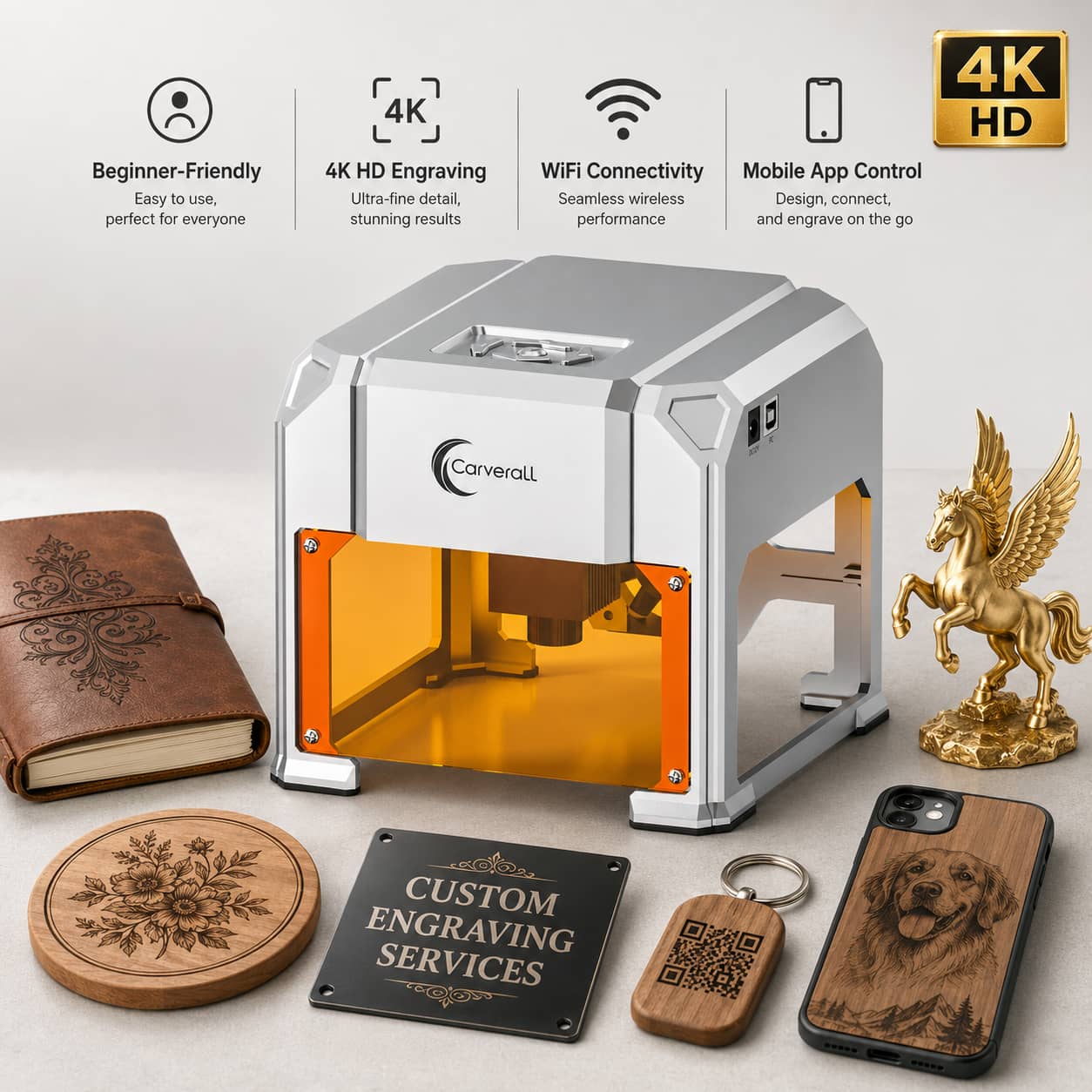 Carverall Laser Engraver Machi - Woodworking Veneer Cutter review and price