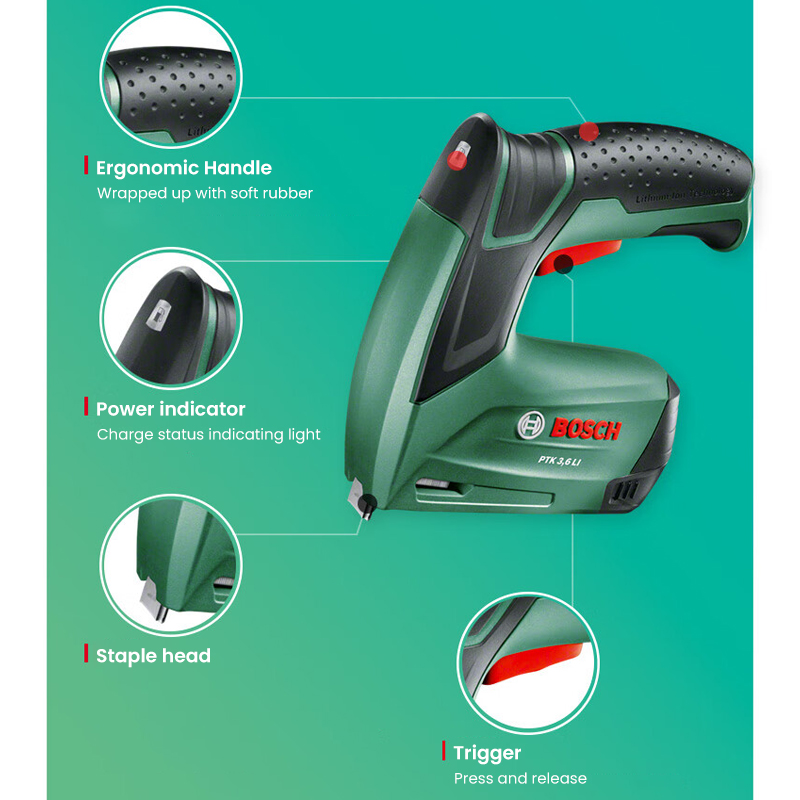 Bosch PTK 3.6 Li Cordless Nail - Woodworking Nail Gun review and price