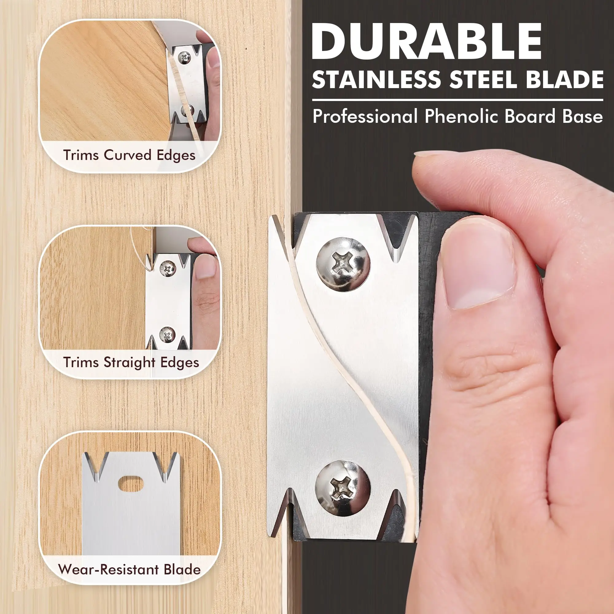 Trimmer Wood Chamfering Fillet - Woodworking Edge Corner Planer review and price