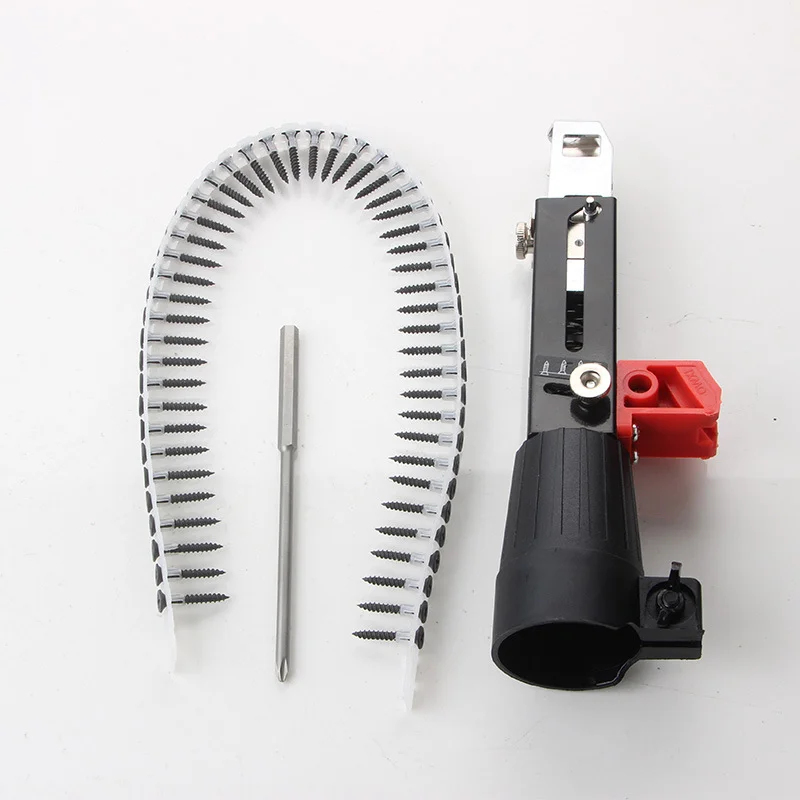 Auto Feed Chain Belt Screw Gun - Woodworking Nail Gun review and price