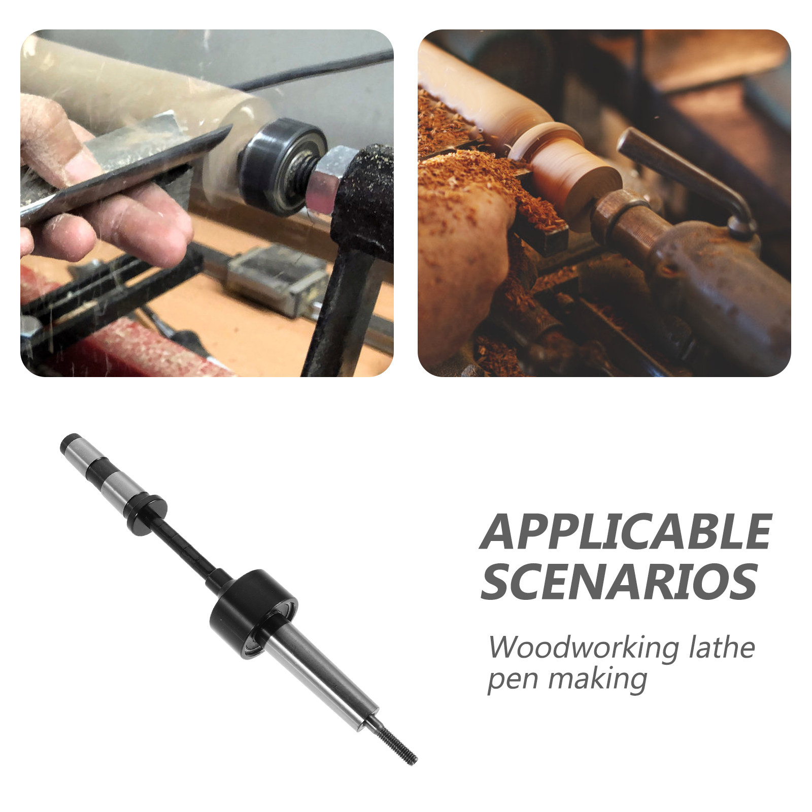 Wood Lathe Pen Mandrel Turning - Woodworking Lathe Chuck review and price