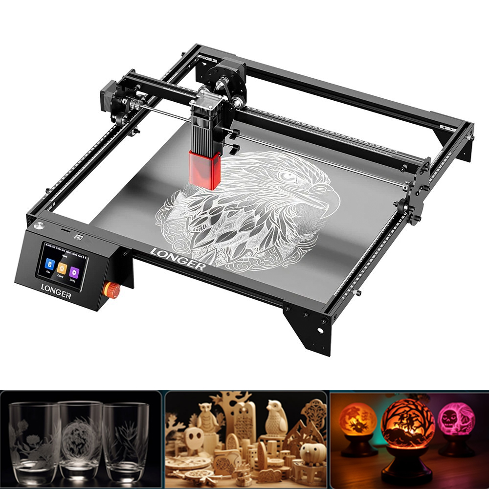 LONGER 20W Laser Engraver & Cu - Woodworking Veneer Cutter review and price