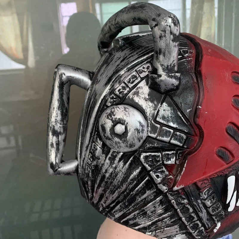 Chainsaw Man Pochita Mask Hall - Woodworking Mask review and price