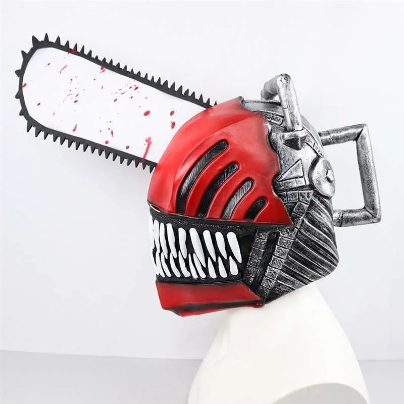 Chainsaw Man Pochita Mask Hall - Woodworking Mask review and price
