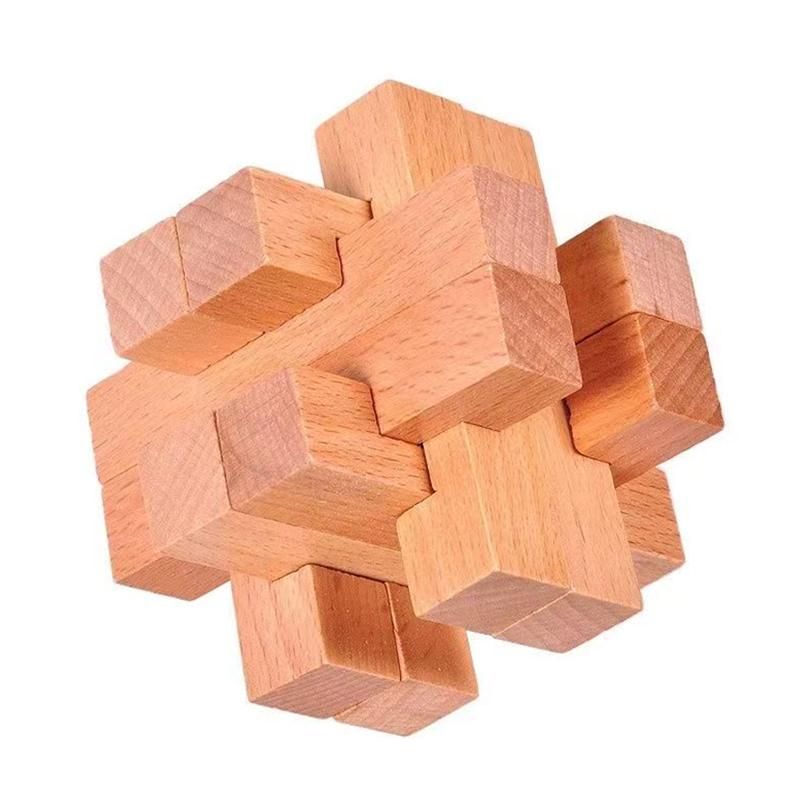 Wooden Brain Teaser for Adults - Woodworking Game review and price