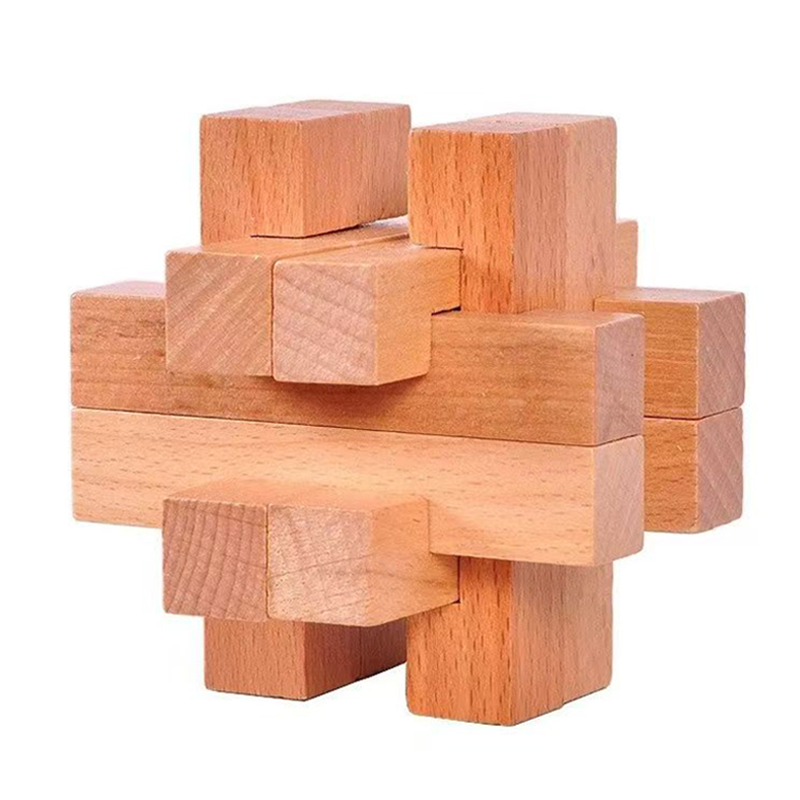 Wooden Brain Teaser for Adults - Woodworking Game review and price