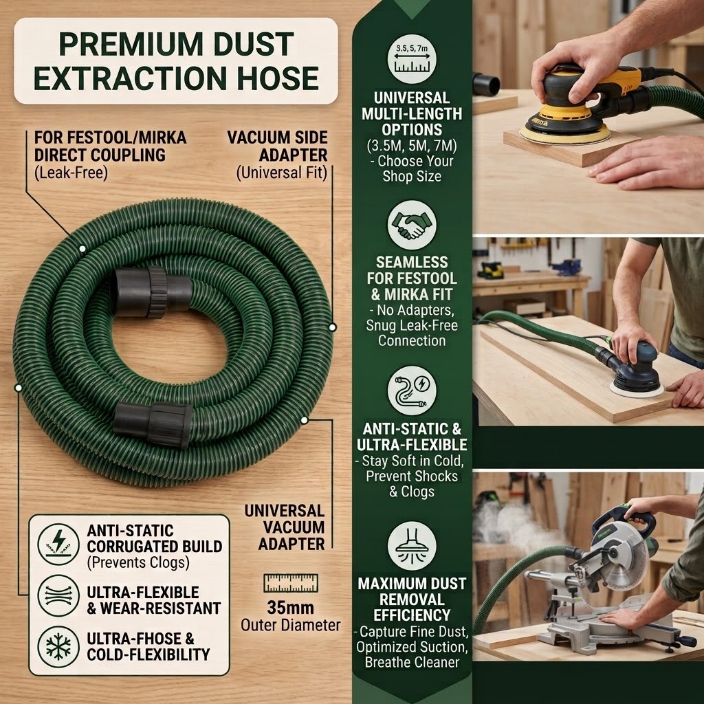 Anti-Static 35mm OD Flexible C - Vacuum Cleaner Woodworking review and price