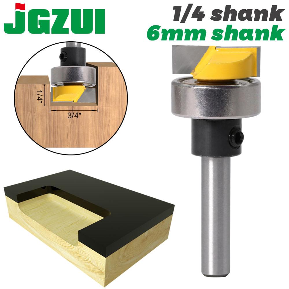 JGZUI 6mm Shank 1/4' Template  - Woodworking Design Software review and price